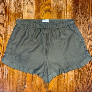 Dark green shorts